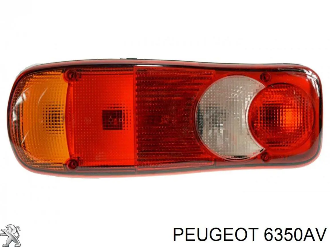 Ліхтар задній лівий 6350AV Peugeot/Citroen