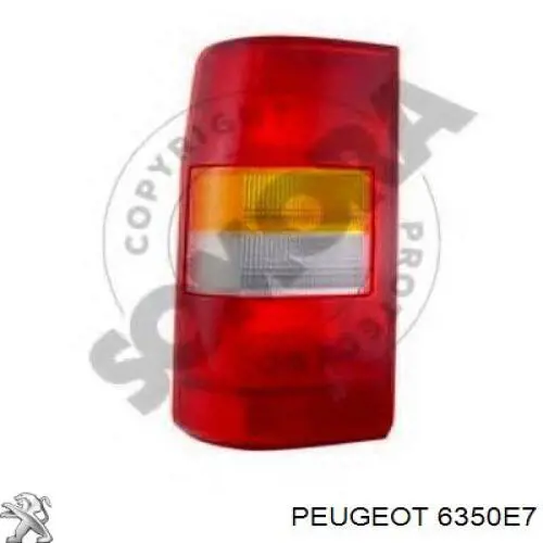 Ліхтар задній лівий Peugeot/Citroen 6350E7 ціна, від 28.80 USD