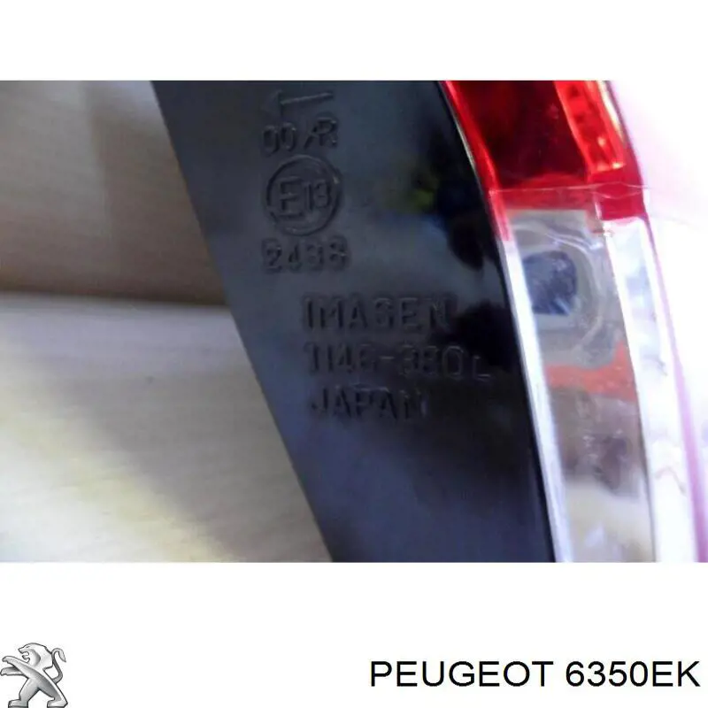 Стоп задній Peugeot/Citroen 6350EK ціна, від 17.74 USD