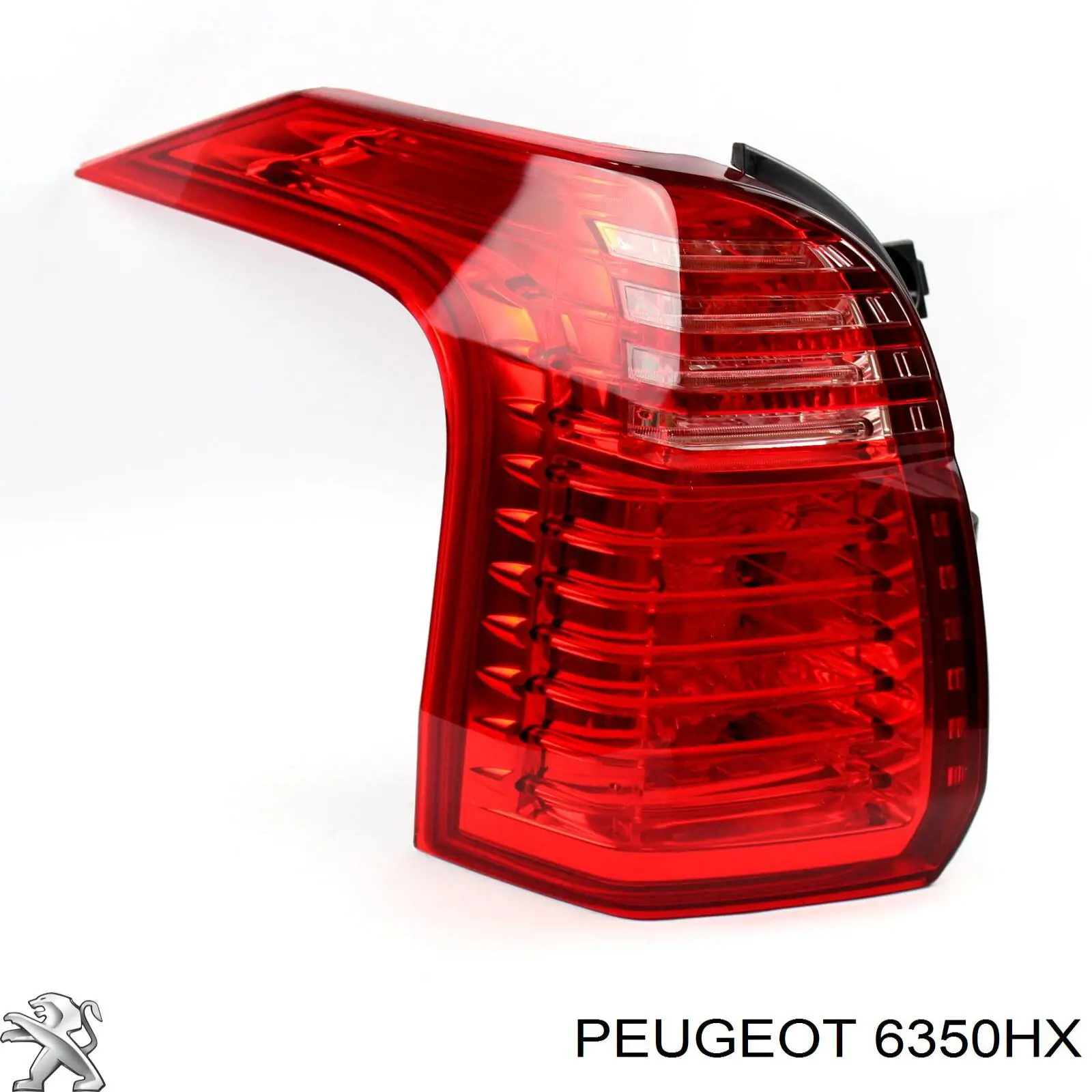 Ліхтар задній лівий 6350HX Peugeot/Citroen