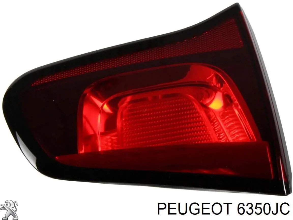 6350JC Peugeot/Citroen ліхтар задній лівий, внутрішній