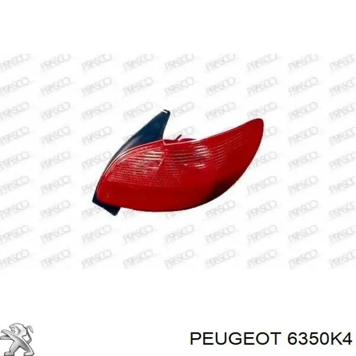 Купити 6350K4 Peugeot/Citroen Лівий стоп