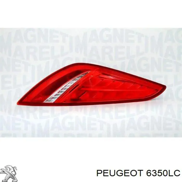 6350LC Peugeot/Citroen Задня ліва фара