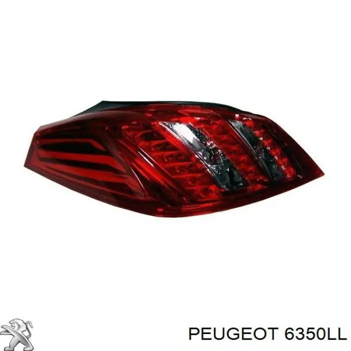 Ліхтар задній лівий Peugeot/Citroen 6350LL ціна, від 148.61 USD