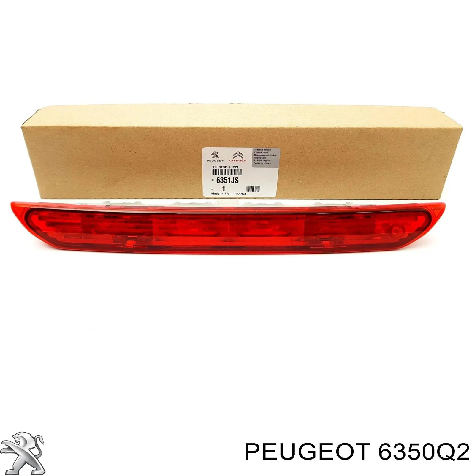 Стоп-сигнал Peugeot/Citroen 6350Q2 ціна, від 54.13 USD