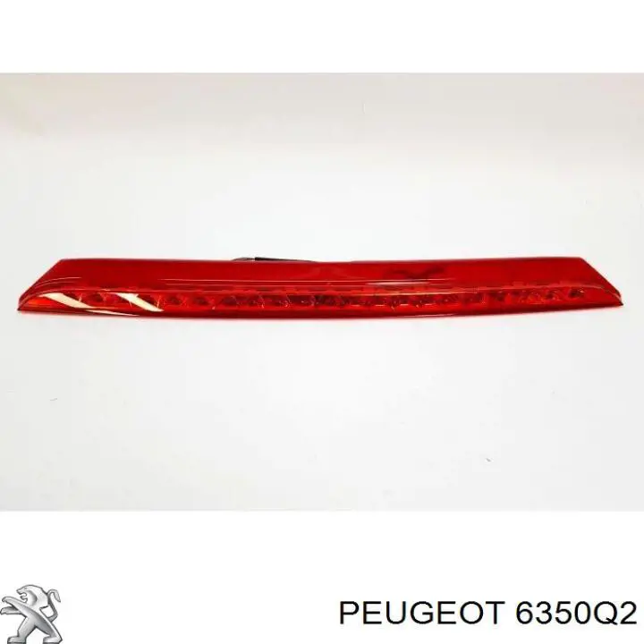 6350Q2 Peugeot/Citroen Стоп-сигнал заднього скла