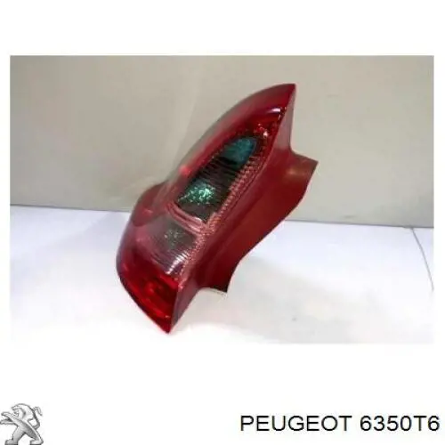 6350T6 Peugeot/Citroen Задня ліва фара