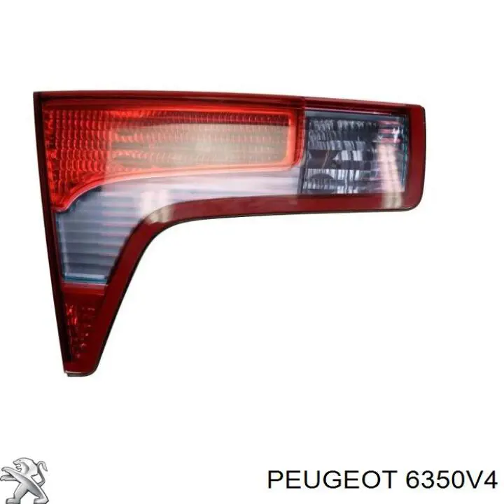 Купити 6350V4 Peugeot/Citroen Ліхтар задній лівий, внутрішній