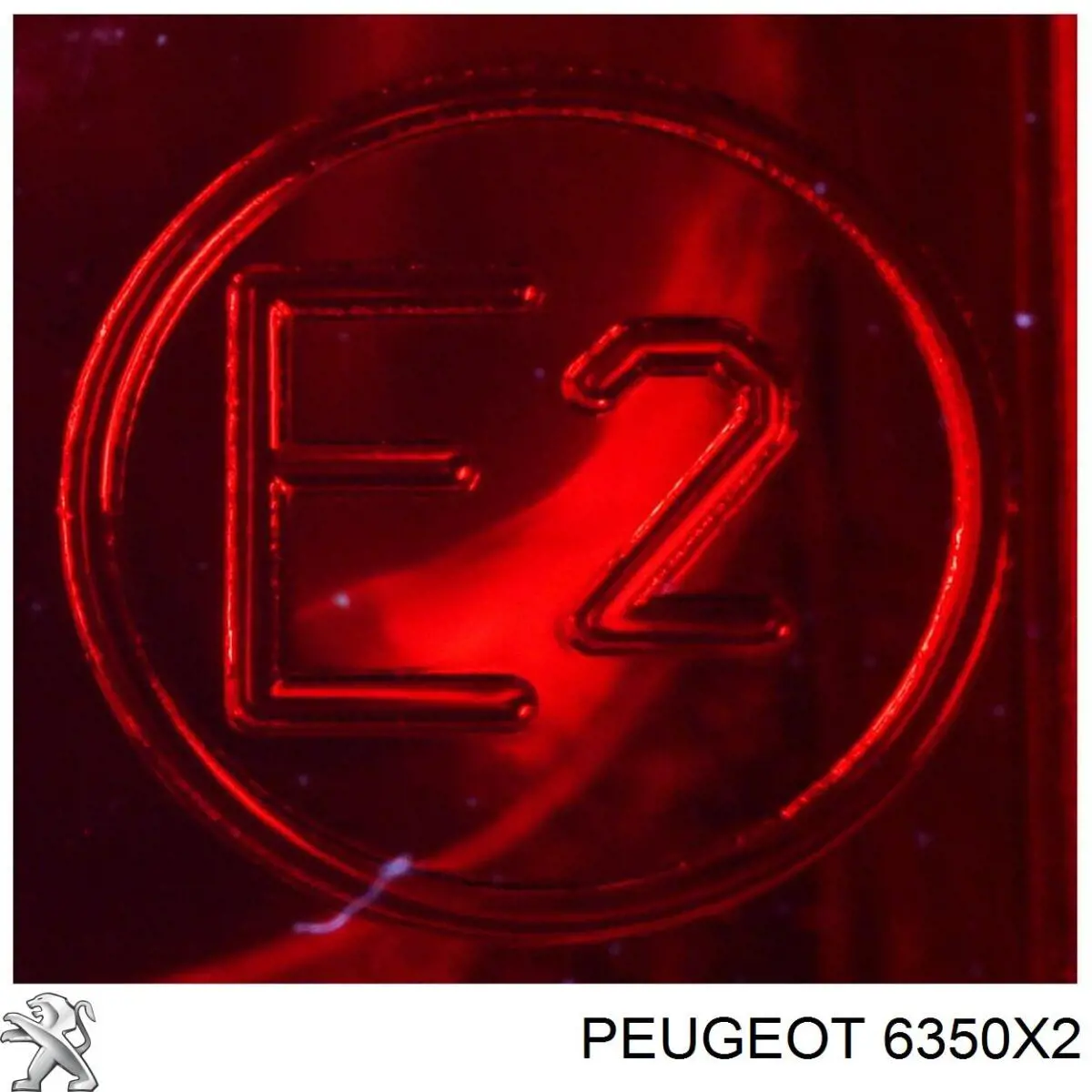 6350X2 Peugeot/Citroen ліхтар задній лівий