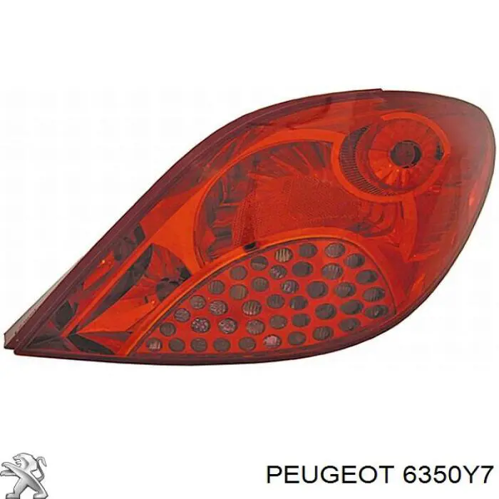 Купити 6350Y7 Peugeot/Citroen Лівий стоп