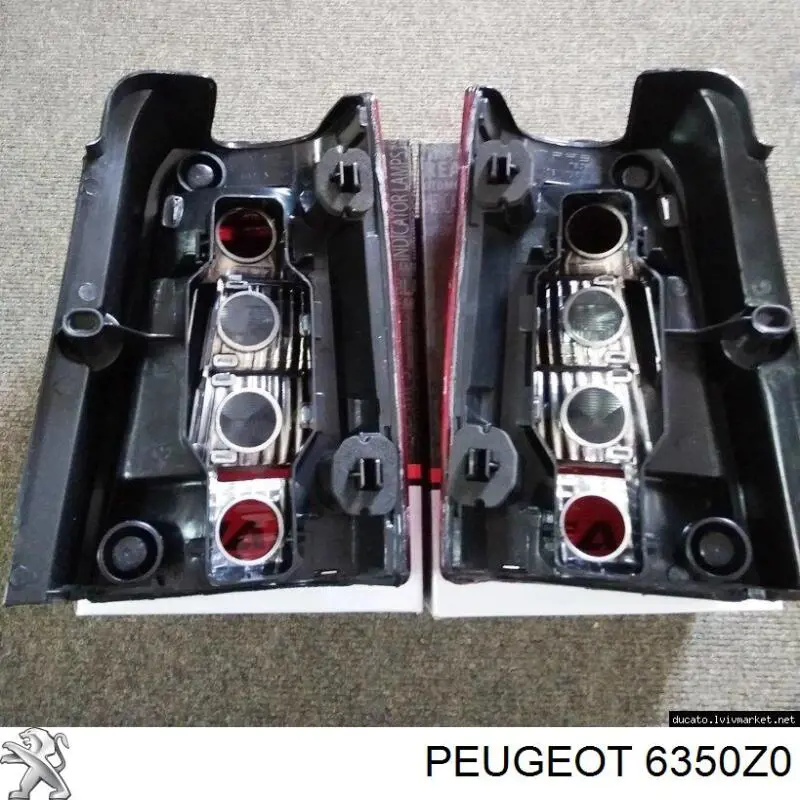 Ліхтар задній лівий Peugeot/Citroen 6350Z0 ціна, від 36.67 USD