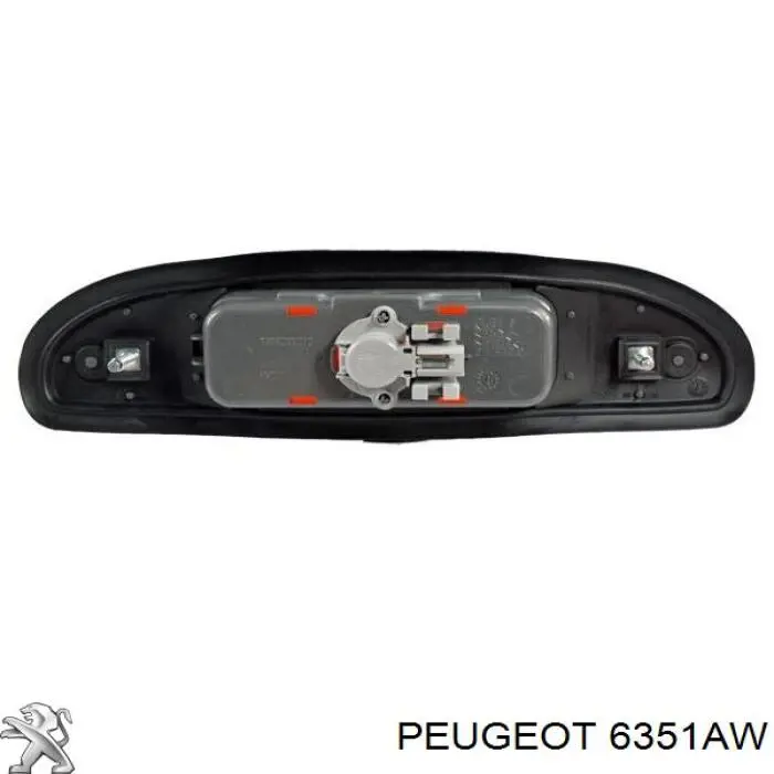 Стоп-сигнал заднього скла на Peugeot Boxer II 244