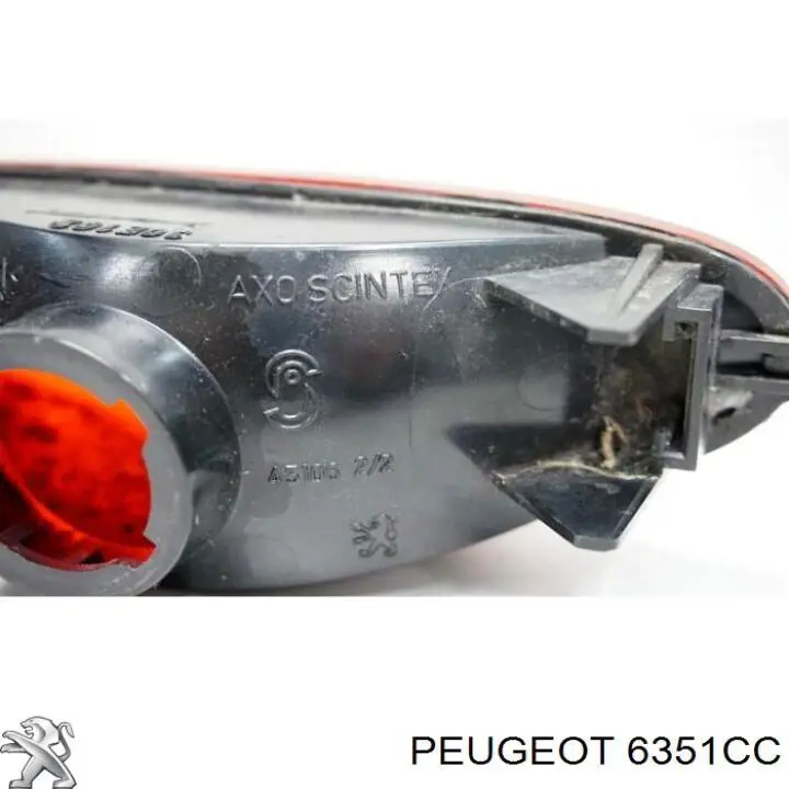 Купити 6351CC Peugeot/Citroen Ліхтар задній внутрішній правий