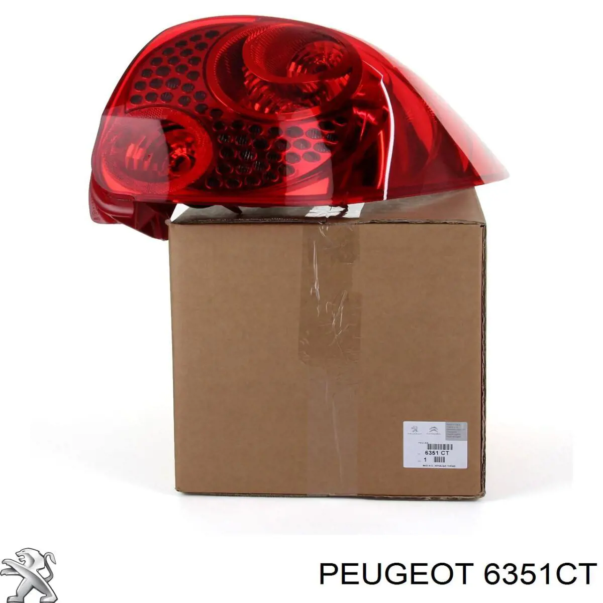 6351CT Peugeot/Citroen Ліхтар задній правий