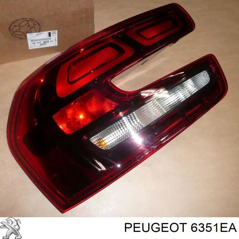 Стоп-сигнал Peugeot/Citroen 6351EA ціна, від 33.72 USD