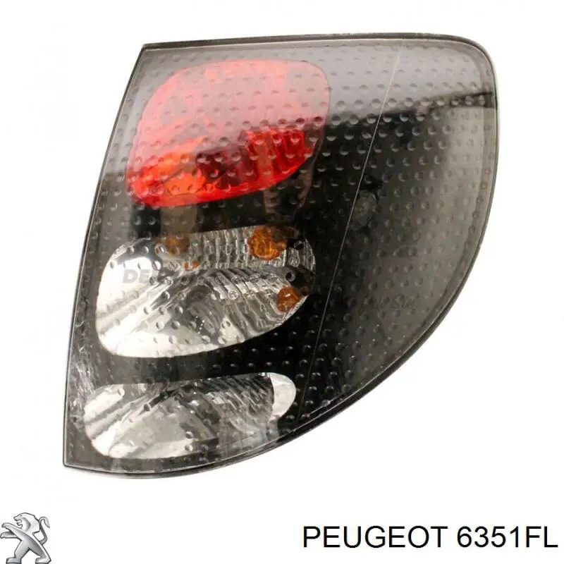 Задні ліхтарі Peugeot/Citroen 6351FL ціна, від 221.58 USD