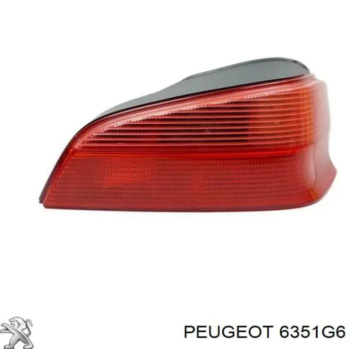 6351G6 Peugeot/Citroen Ліхтар задній правий