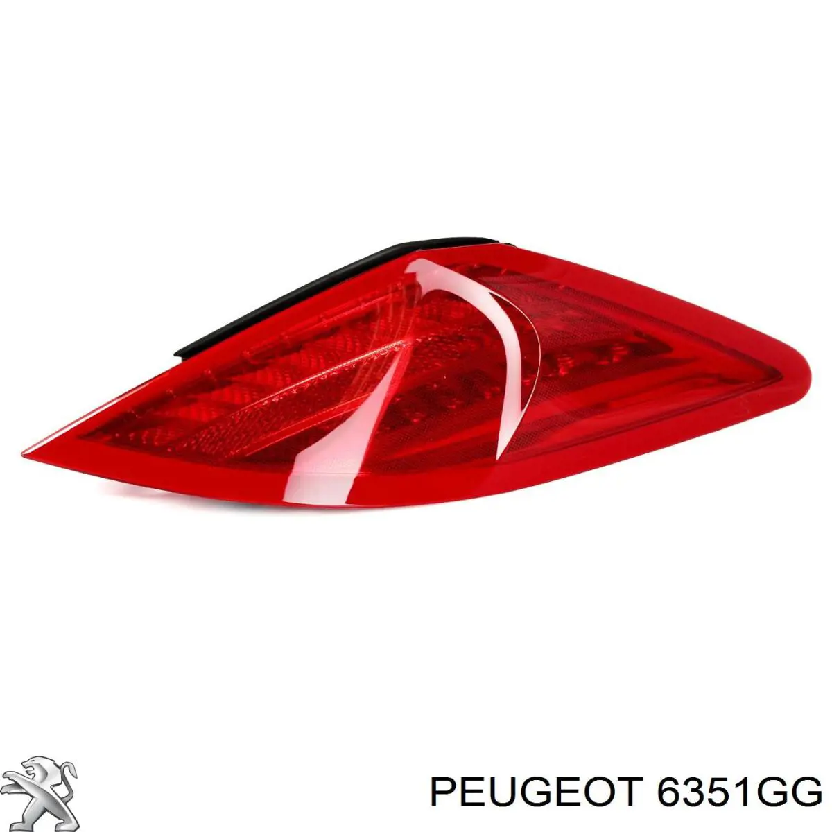Ліхтар задній правий Peugeot 308 200 (Пежо 308)