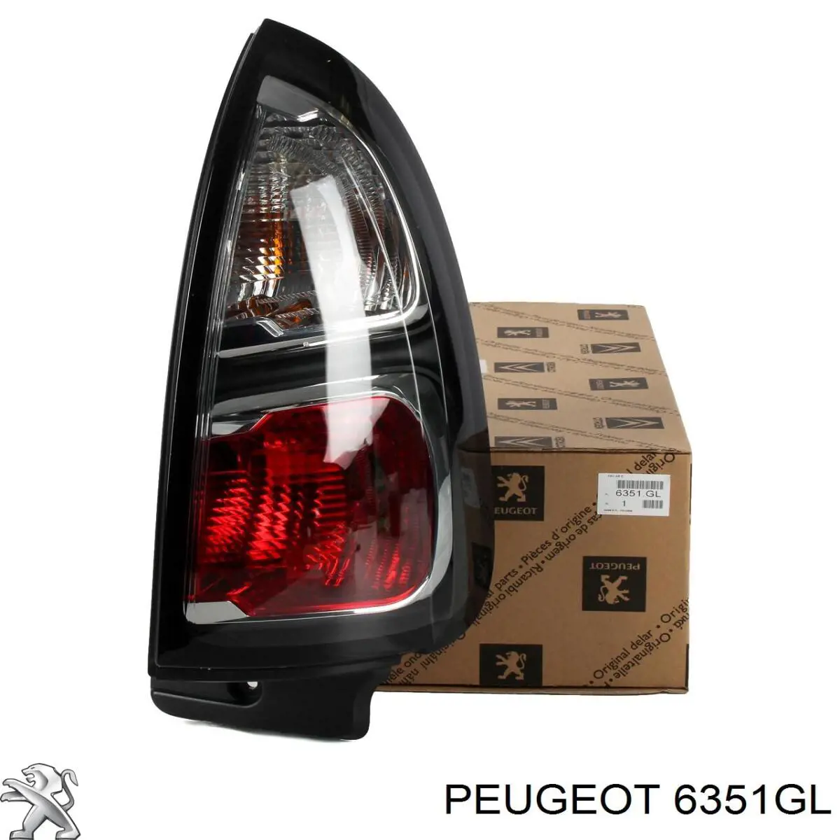6351GL Peugeot/Citroen Ліхтар задній правий