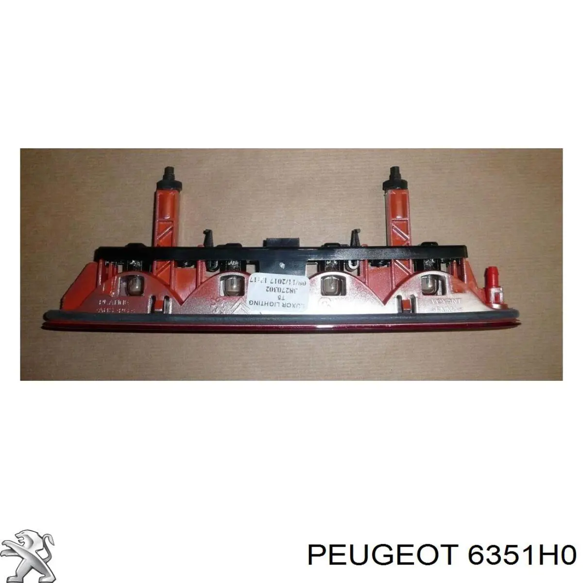 6351AQ Peugeot/Citroen стоп-сигнал заднього скла