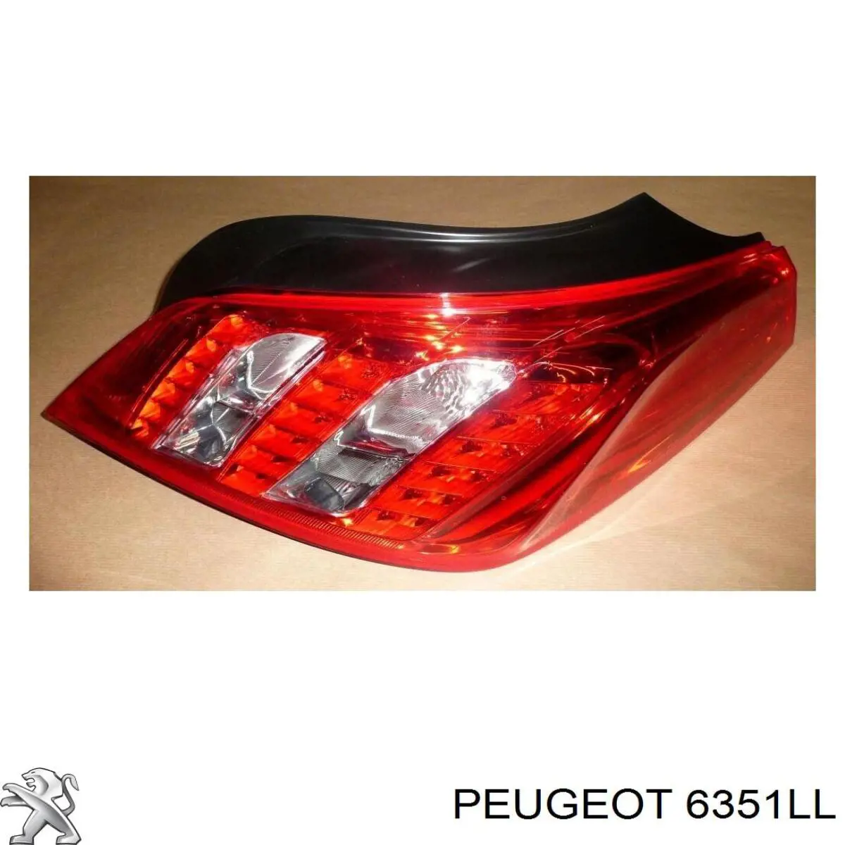 Задні ліхтарі Peugeot/Citroen 6351LL ціна, від 164.10 USD
