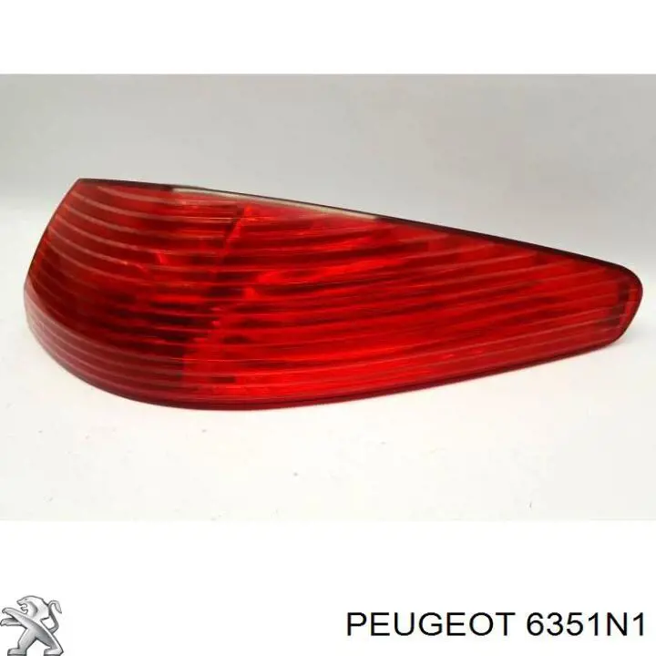 Купити 6351N1 Peugeot/Citroen Ліхтар задній правий, зовнішній