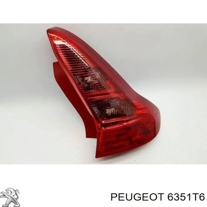 Задні ліхтарі Peugeot/Citroen 6351T6 ціна, від 31.67 USD