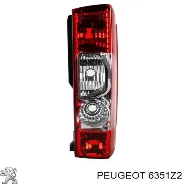 6351Z2 Peugeot/Citroen ліхтар задній правий