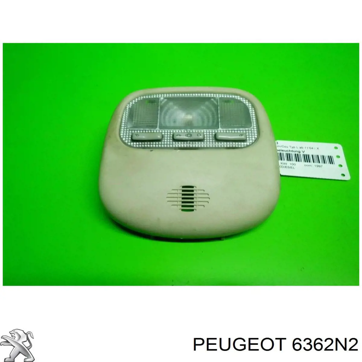 6362N2 Peugeot/Citroen плафон освітлення кабіни