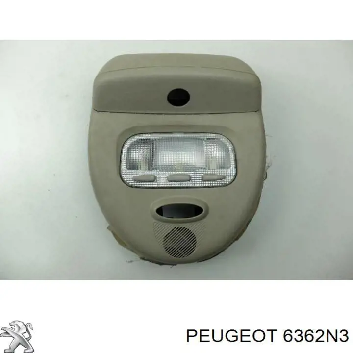 6362N3 Peugeot/Citroen Лампочка освітлення салону