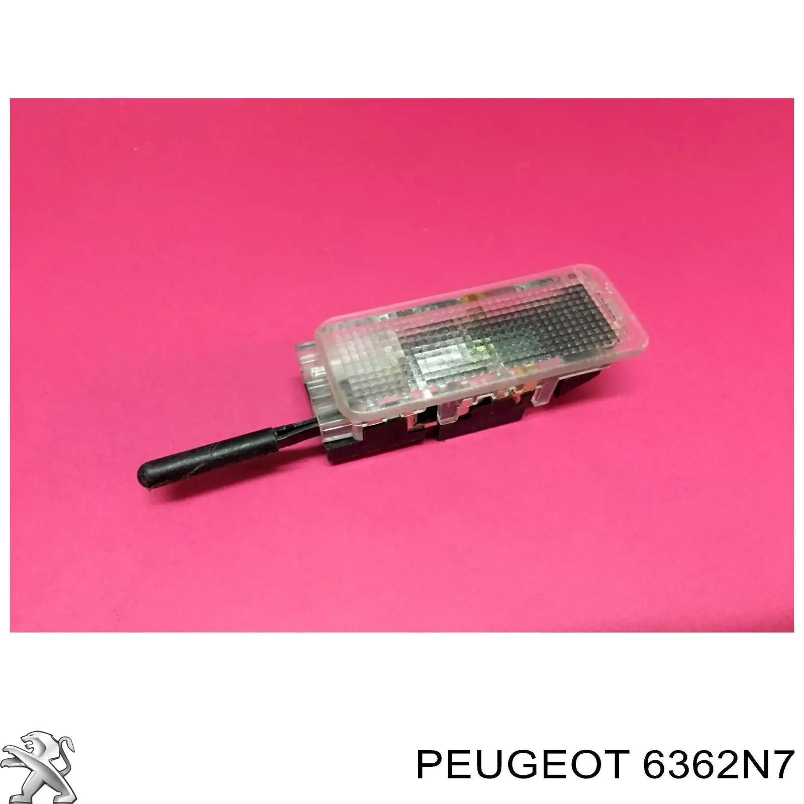 Купити 6362N7 Peugeot/Citroen Плафон підсвічення бардачка
