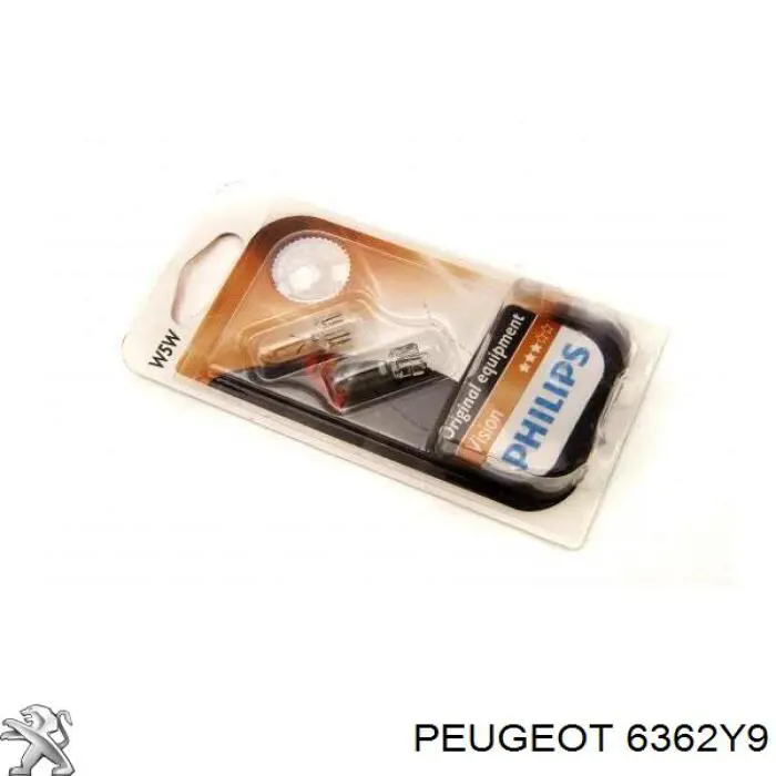 Повторювач повороту на крилі 6362Y9 Peugeot/Citroen