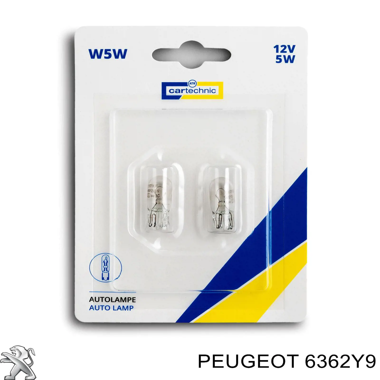 Купити 6362Y9 Peugeot/Citroen Повторювач повороту на крилі