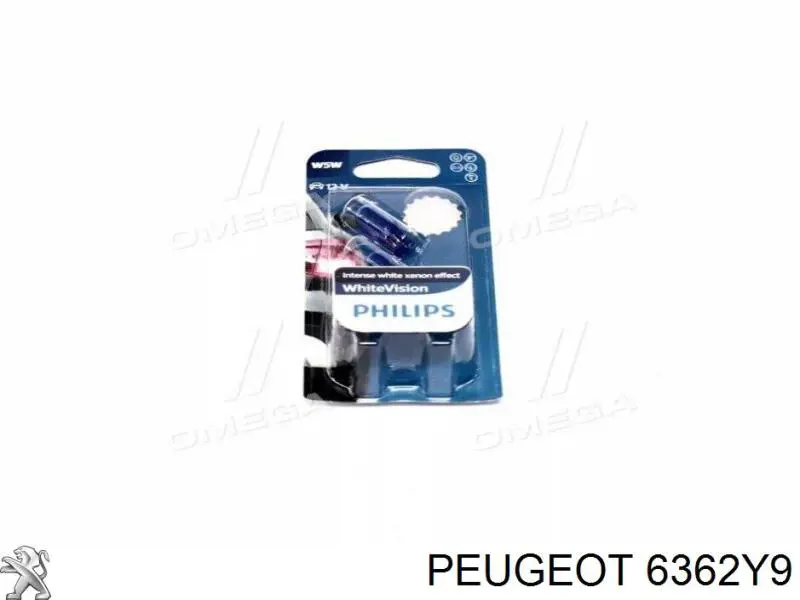 Поворітель повороту на крилі Peugeot/Citroen 6362Y9