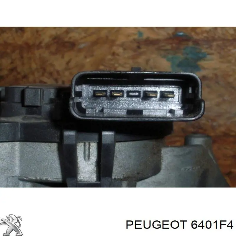Двигун склоочисника лобового скла (трапеції) 6401F4 Peugeot/Citroen