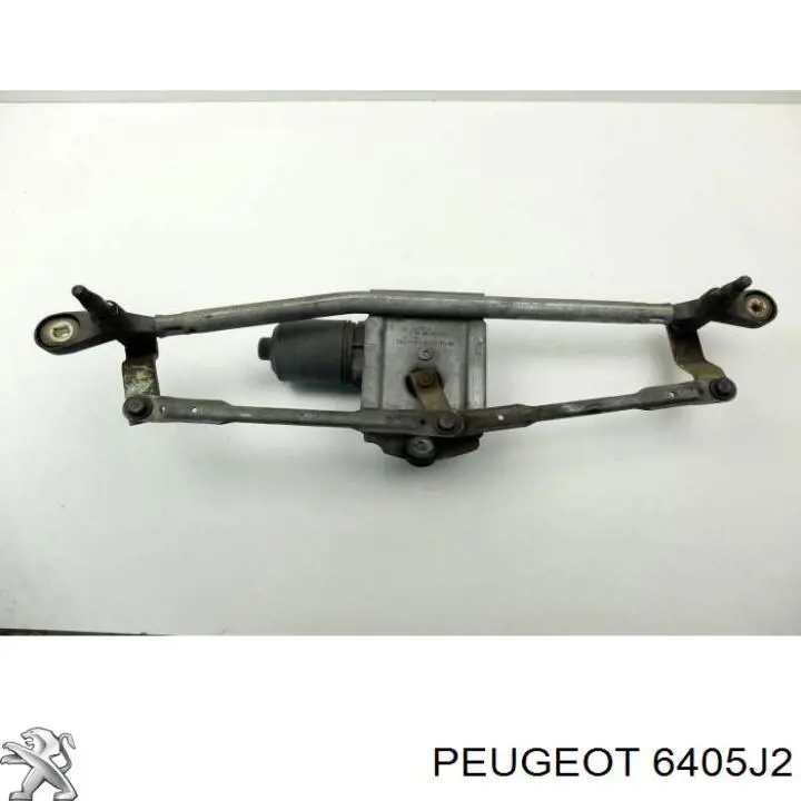 Двигун склоочисника лобового скла (трапеції) 6405J2 Peugeot/Citroen