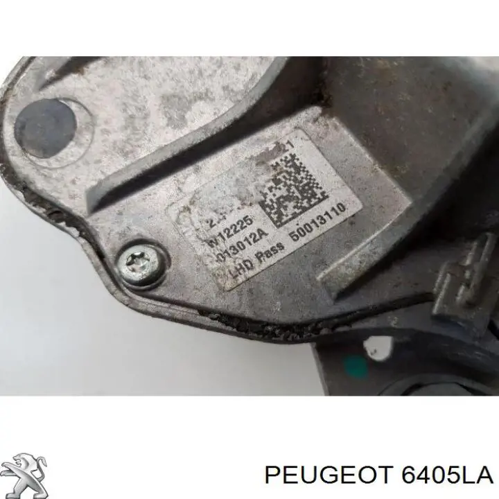 Двигун склоочисника лобового скла, правий 6405LA Peugeot/Citroen