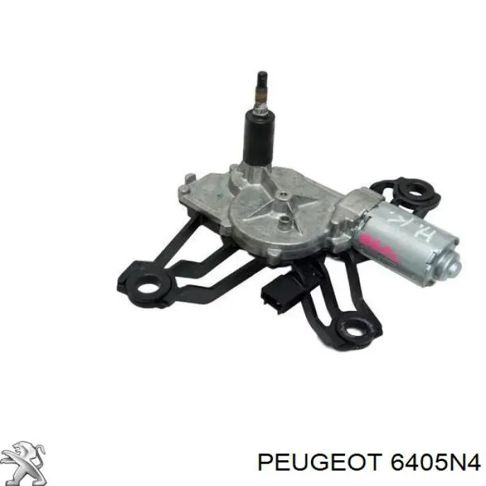 Двигун склоочисника заднього скла Peugeot Partner (5F) (Пежо Партнер)