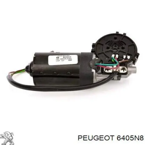 6405G8 Peugeot/Citroen двигун склоочисника лобового скла (трапеції)