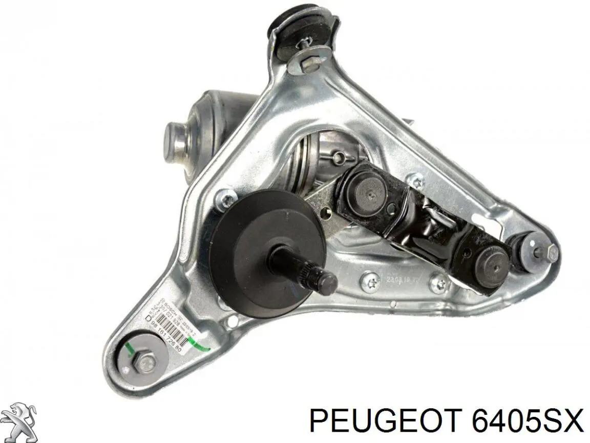 Двигун склоочисника лобового скла (трапеції) Peugeot 508 (Пежо 508)