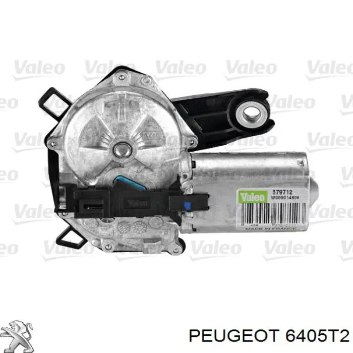 Купити 6405T2 Peugeot/Citroen Двигун склоочисника заднього скла