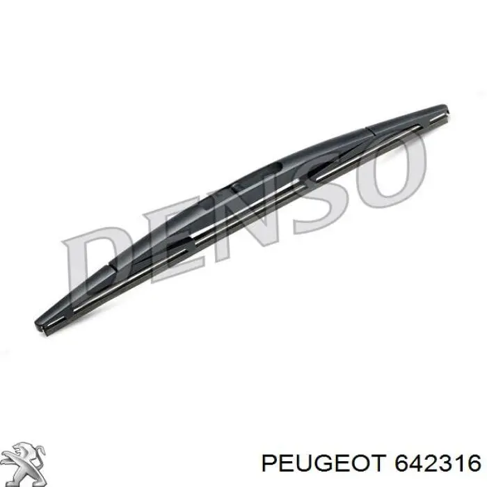 Щітка склоочисника заднього скла Peugeot/Citroen 642316 ціна, від 11.66 USD