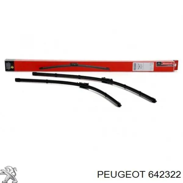 Купити 642322 Peugeot/Citroen Щітка-двірник лобового скла, водійська