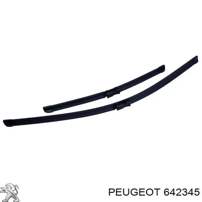642345 Peugeot/Citroen щітка-двірник лобового скла, комплект з 2-х шт.