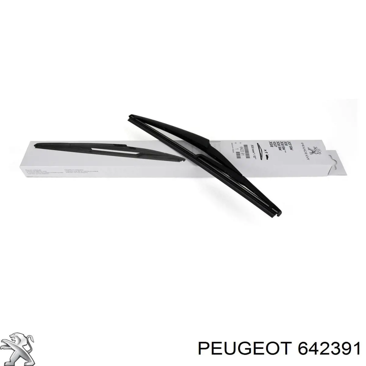 Щітка склоочисника заднього скла Peugeot/Citroen 642391 ціна, від 9.68 USD
