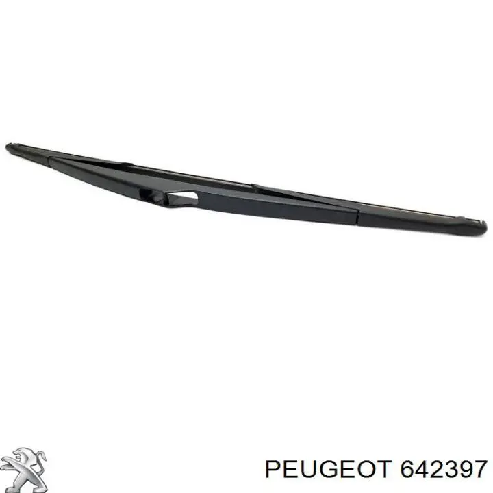 642397 Peugeot/Citroen щітка-двірник заднього скла