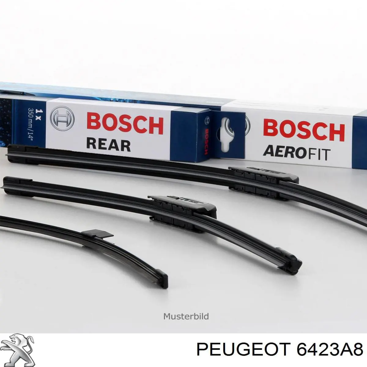 Щітки склоочисника 6423A8 Peugeot/Citroen
