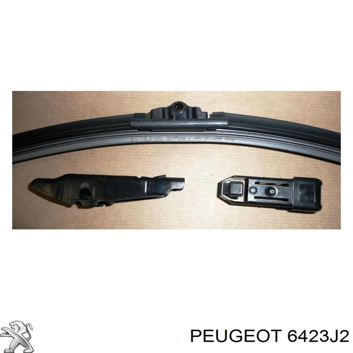 6423J2 Peugeot/Citroen щітка-двірник лобового скла, пасажирська