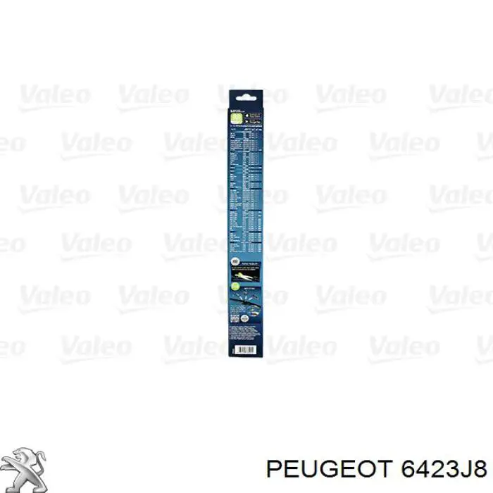 Щітка-двірник лобового скла, пасажирська 6423J8 Peugeot/Citroen
