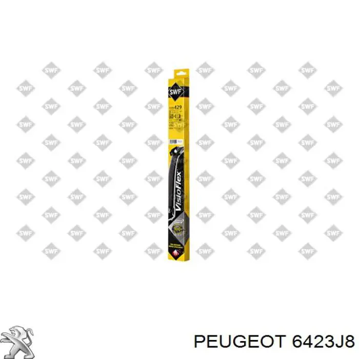 Щітка-двірник лобового скла, пасажирська Peugeot/Citroen 6423J8 ціна, від 9.67 USD